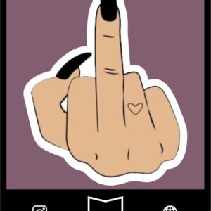 استیکر Fck