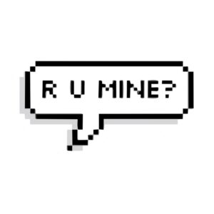 استیکر سوشالی U R mine