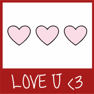 استیکر valentine V31