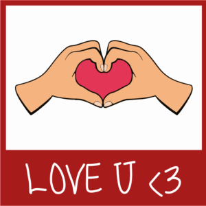استیکر valentine V3