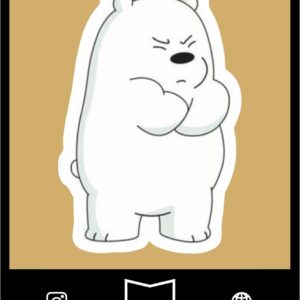 استیکر Ice bear