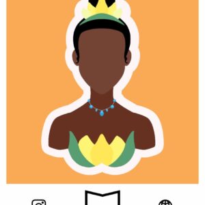 استیکر Tiana