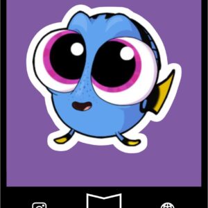 استیکر   Dory - nemo