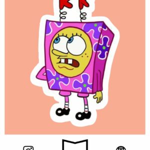 استیکر   Sponge bob
