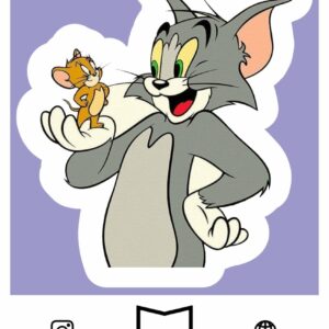 استیکر tom & jerry