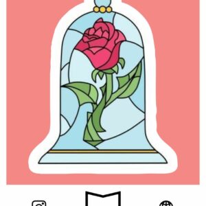 استیکر Beauty and The Beast