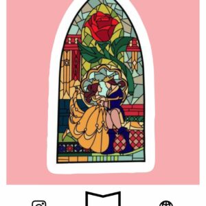 استیکر Beauty and The Beast