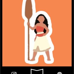 استیکر Moana