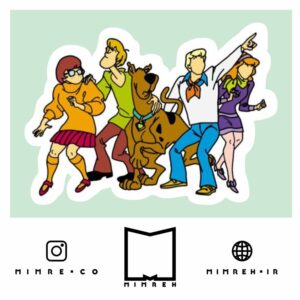 استیکر Scooby-Doo