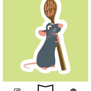 استیکر ratatouille
