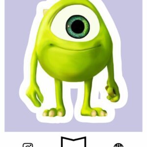 استیکر استیکر Monsters, Inc