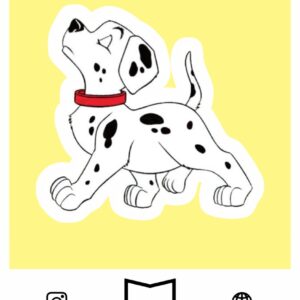 استیکر 101 dalmatian