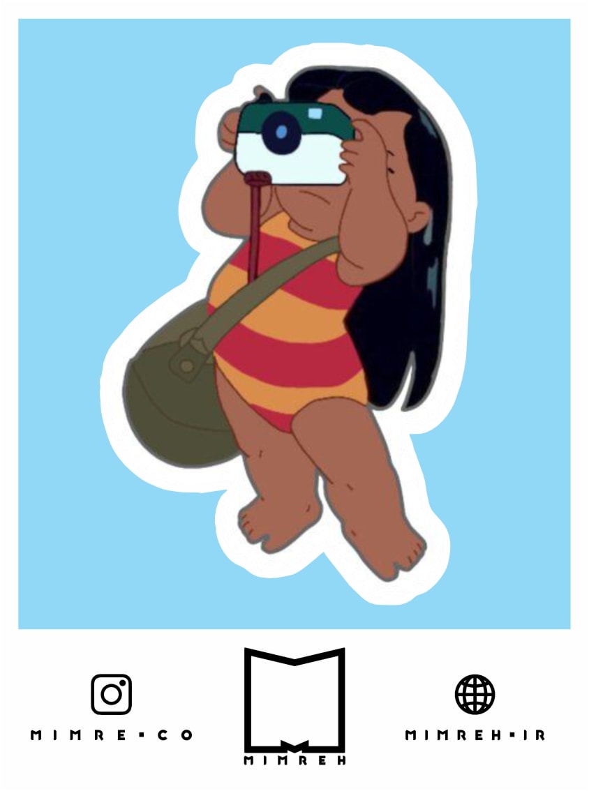 استیکر lilo & stitch