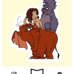 استیکر Tarzan