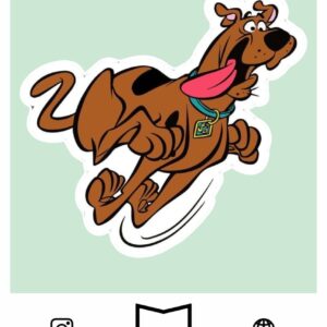 استیکر   Scooby-doo