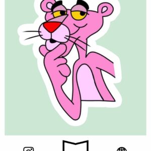 استیکر   Pink panther