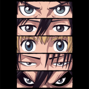 پک استیکر 1 Anime - Attack On Titan (ارسال موشکی سریع)