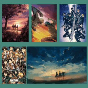 پک استیکر  Anime - Attack On Titan8