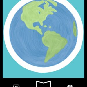 استیکر Earth