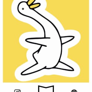 استیکر Cute Duck