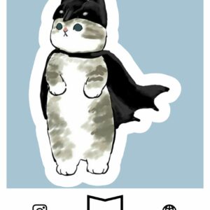 استیکر Bat cat
