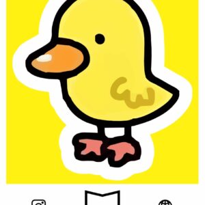 استیکر Cute Duck
