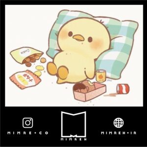 استیکر Cute Duck