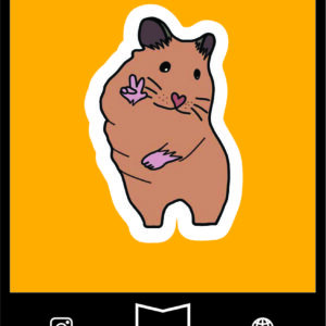استیکر Cute50
