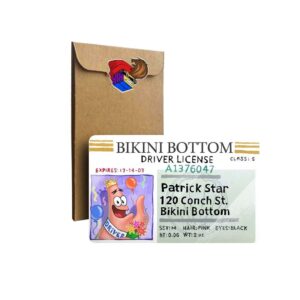 استیکر کارت  Patrick's Driver license