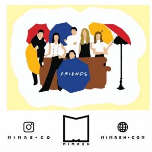 استیکر Friends15