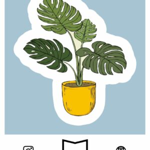 استیکر   Plant