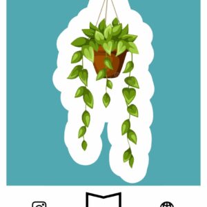 استیکر   Plant