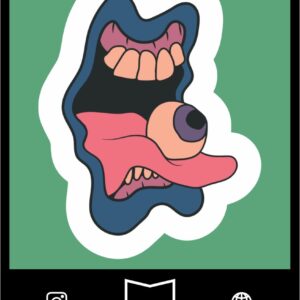 استیکر Eye eater