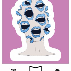 استیکر Freaky Mouth