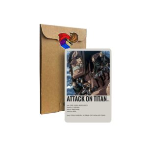 استیکر کارت Attack on Titan MG18