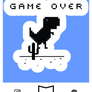 استیکر Game Over
