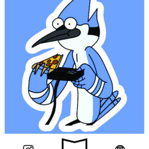 استیکر Mordecai Gamer
