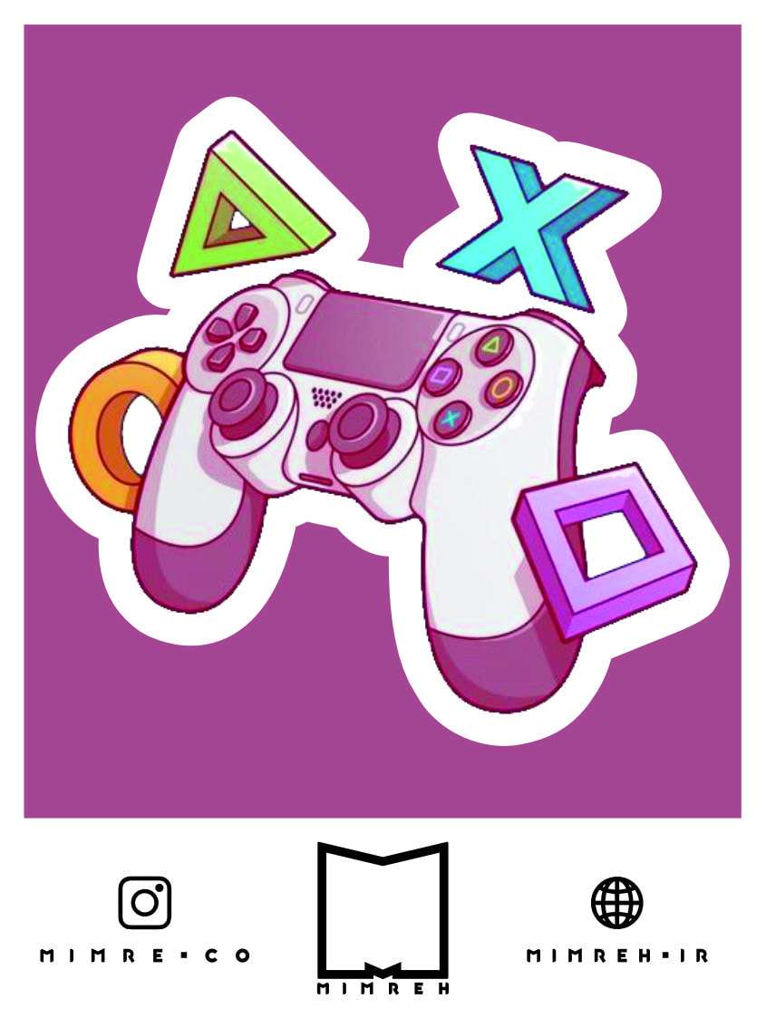 استیکر Gaming Controller