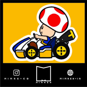 استیکر Super Mario