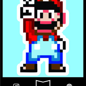استیکر Super Mario
