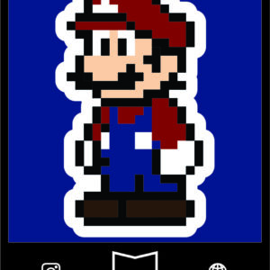 استیکر Super Mario