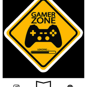 استیکر Gamer Zone