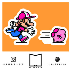 استیکر Super Mario