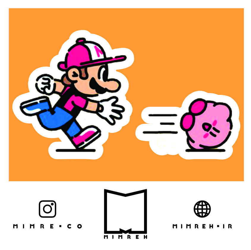 استیکر Super Mario