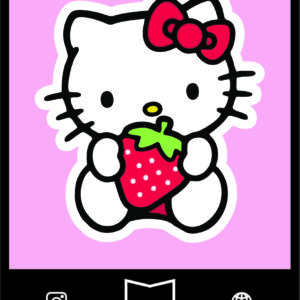استیکر Hello kitty12
