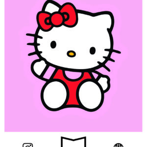 استیکر Hello kitty13