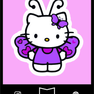 استیکر Hello kitty14