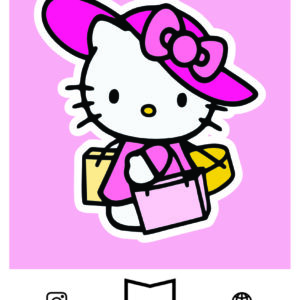 استیکر Hello kitty15