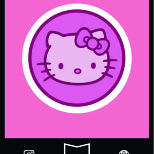 استیکر Hello kitty18