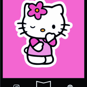 استیکر Hello kitty20